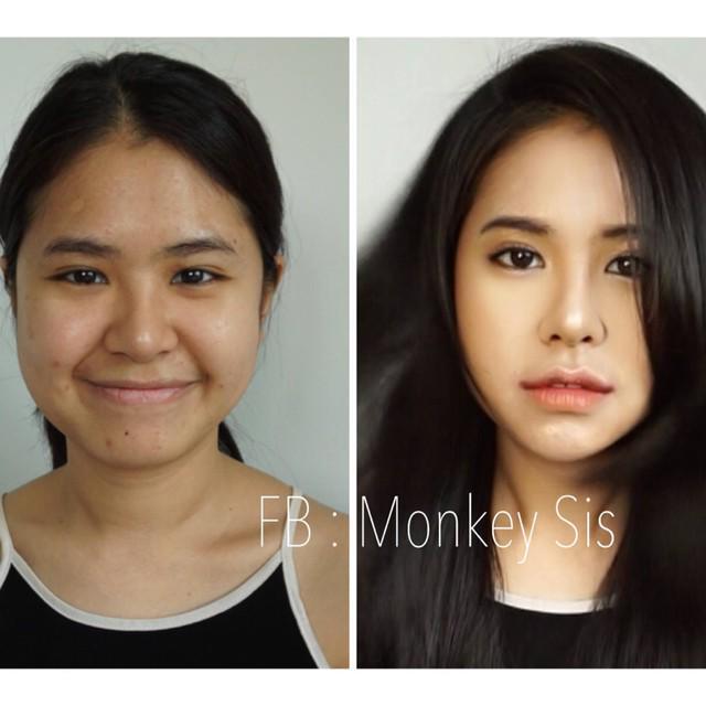 ภาพประกอบบทความ Plastic Surgery Makeup : แต่งหน้าสไตล์เกาหลี สวยเหมือนศัลยกรรม เป๊ะได้แบบไม่ต้องเจ็บตัว !! 