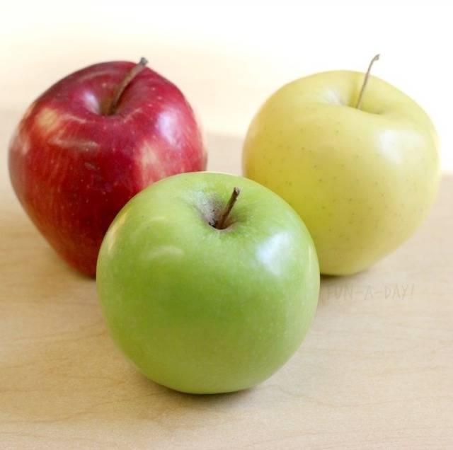 รูปภาพ:http://fun-a-day.com/wp-content/uploads/2014/09/an-apple-taste-test-kicks-off-this-fun-apple-math-activity.jpg