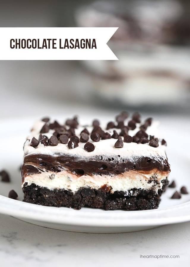 รูปภาพ:http://cf.iheartnaptime.net/wp-content/uploads/2014/07/No-bake-chocolate-lasagna-recipe.jpg