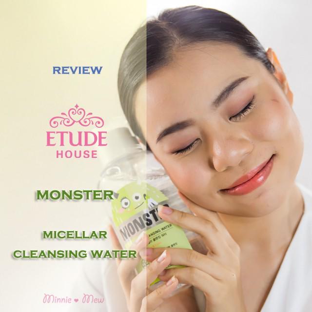 ภาพประกอบบทความ REVIEW : ไอเทมล้างเครื่องสำอาง + ปลอบประโลมผิว Etude House Micellar Cleansing Water