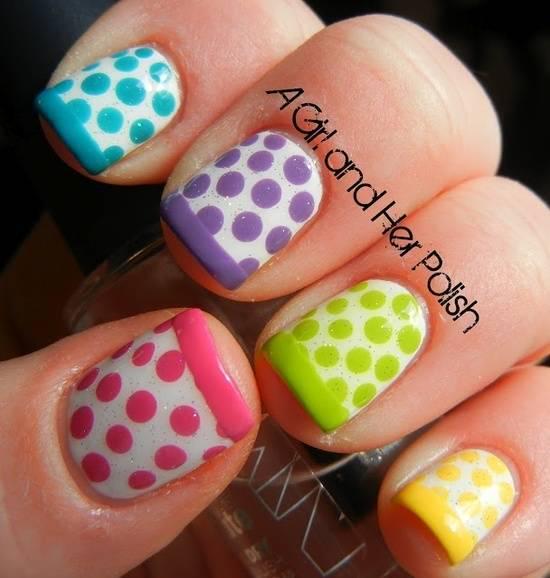 รูปภาพ:http://ukfashiondesign.com/wp-content/uploads/2015/04/polka-dots-nails-design-20.jpg