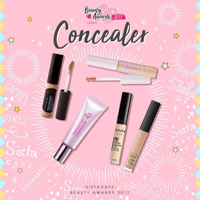 ภาพประกอบบทความ [Concealer] ประกาศผล 'SistaCafe Beauty Award 2017' สุดยอดบิวตี้ไอเทมแห่งปี!