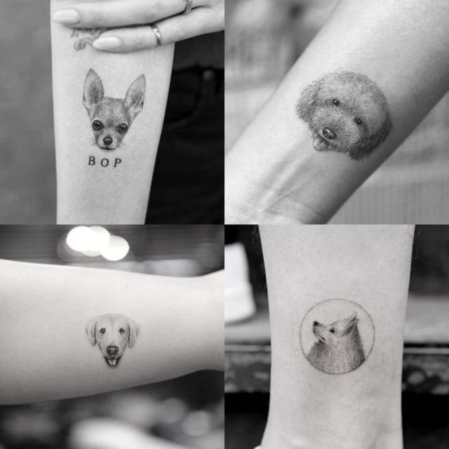 ตัวอย่าง ภาพหน้าปก:30 แฟชั่น Tattoo ลายน้องหมาตามเทรนด์  Year of the Dog
