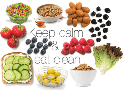 รูปภาพ:http://theladylike.com/wp-content/uploads/2014/07/Keep-calm-and-eat-clean-.png