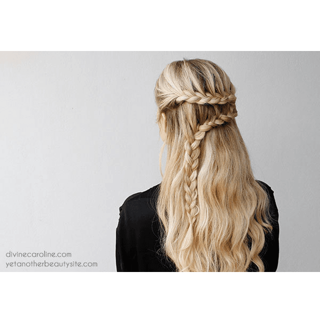 ตัวอย่าง ภาพหน้าปก:How to 'Dutch lace braid half-updo' เปียแนวๆ สไตล์สาวชิค
