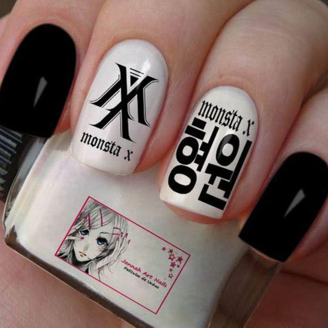 ภาพประกอบบทความ โดนใจสาวก Kpop! กับไอเดีย 'Kpop Nails Art' เพ้นท์เล็บลาย Kpop #ซารังแฮโย