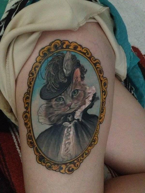 รูปภาพ:http://www.cuded.com/wp-content/uploads/2014/05/48-Cat-Tattoo-on-Thigh.jpg