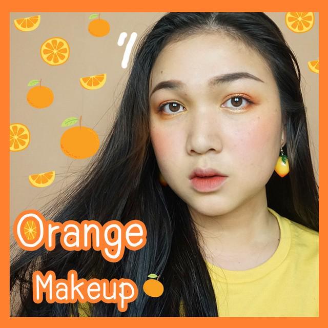 ภาพประกอบบทความ Howto : Orange Makeup แต่งหน้าโทนส้มสดใสรับซัมเมอร์ ด้วยของถูกและดีเวอร์!! 🍊🌿