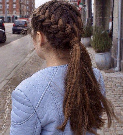 รูปภาพ:https://hairstylehub.com/wp-content/uploads/2017/08/two-french-braid-ponytail.jpg