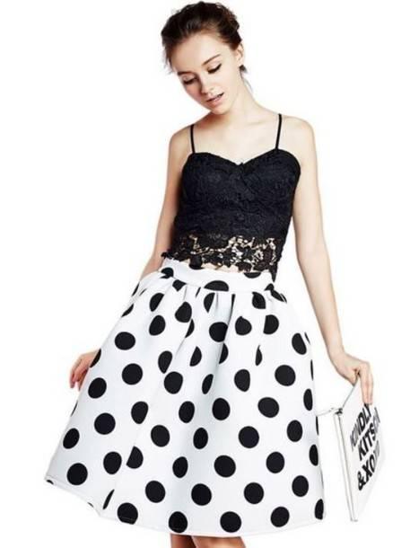 รูปภาพ:http://picture-cdn.wheretoget.it/b6anfv-l-610x610-black+white+skirt-black+polka+dots-polka+dot+skirt-high+waist+skirt-skater+skirt-midi+skirt-www+ustrendy+com-skirt.jpg