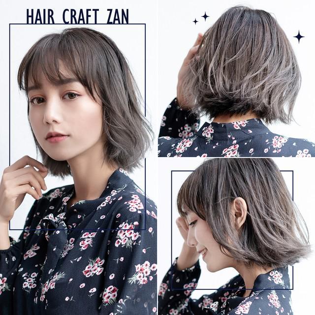 ตัวอย่าง ภาพหน้าปก:รีวิวทำผมเทาตามเทรนด์สี Ash Grey เปลี่ยนลุคเป็นสาวญี่ปุ่นสุดน่ารักที่ "Hair Craft ZAN" 