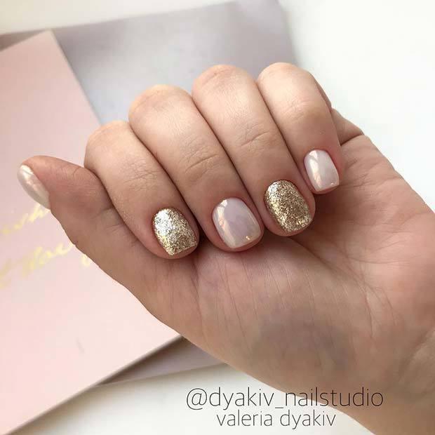 รูปภาพ:https://stayglam.com/wp-content/uploads/2018/05/Pearly-Nails-With-Gold-Glitter.jpg