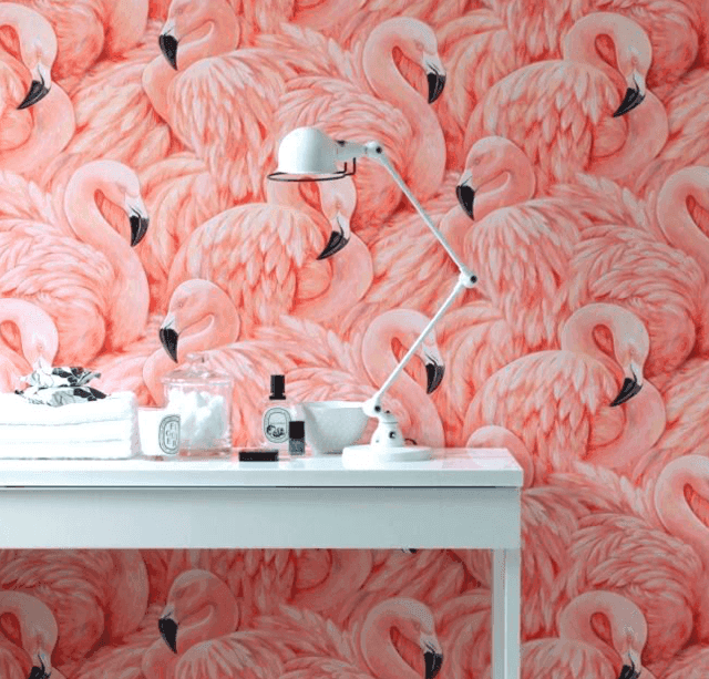 รูปภาพ:http://celebrateanddecorate.com/wp-content/uploads/2016/01/Flock-of-Flamingos-Wallpaper.png