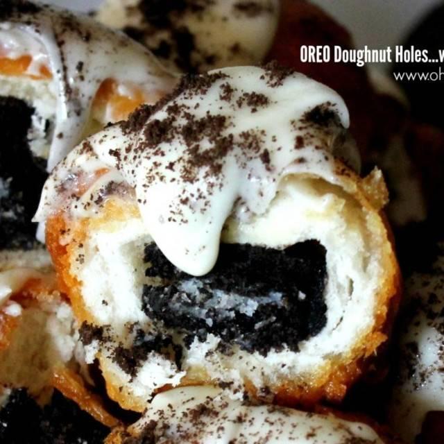 ตัวอย่าง ภาพหน้าปก:วิธีทำโอริโอ้ทอด 'Oreo-Stuffed Doughnut Holes' น่ากินสุดๆ !