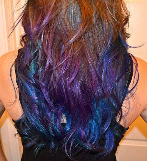 รูปภาพ:http://glamour-hairstyles.net/wp-content/uploads/2015/07/blue-and-purple-highlights.jpg