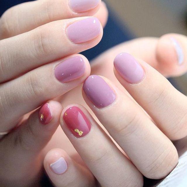 ภาพประกอบบทความ ไอเดีย "Pink Nails Art" เพ้นท์เล็บสวยโทนชมพู จัดไปแบบคิ้วท์ๆ #น้ำตาลในใจฉันนั้นมันต่ำไป