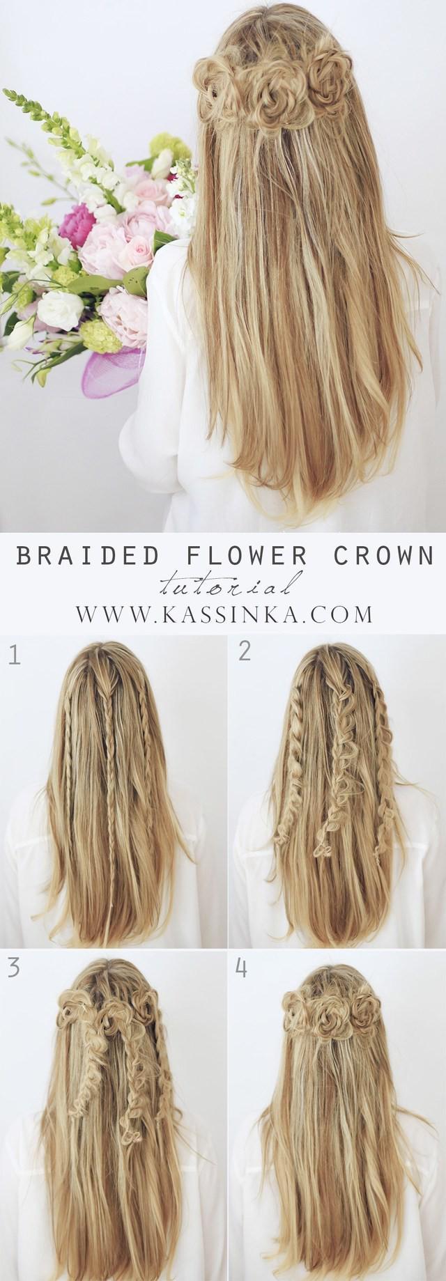 รูปภาพ:https://i1.wp.com/www.kassinka.com/wp-content/uploads/2015/05/braided-flower-crown-hair-tutorial-kassinka2.jpg?resize=1000%2C2873