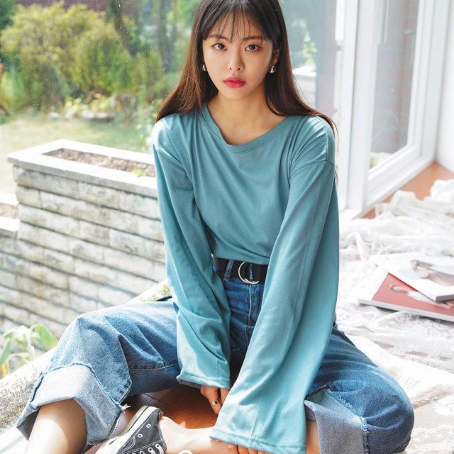 ตัวอย่าง ภาพหน้าปก:Back to basic กับการแมทช์ "เสื้อแขนยาวสีพื้น" ของสาวเกาหลี เปลี่ยนเสื้อธรรมดาๆ ให้เป็นสายแฟชั่น