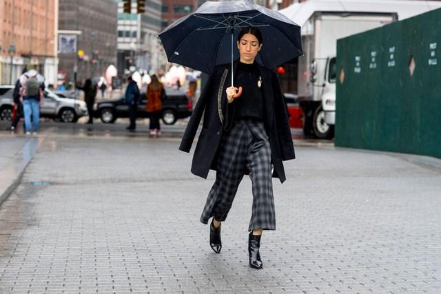 รูปภาพ:https://i0.wp.com/cooattire.com/wp-content/uploads/2018/07/Stylist-Outfits-Ideas-to-Wear-on-Rainy-Day-01.jpg?fit=1500%2C1000