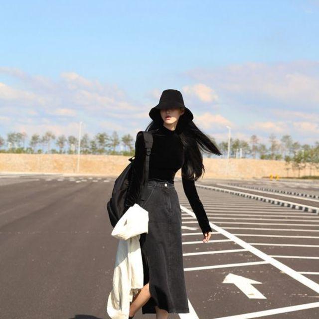ตัวอย่าง ภาพหน้าปก:คีพลุคฮิปในหน้าหนาว ด้วยการแมทช์ "กระโปรงยาว" ใส่ให้เท่ได้ลุคสตรีท