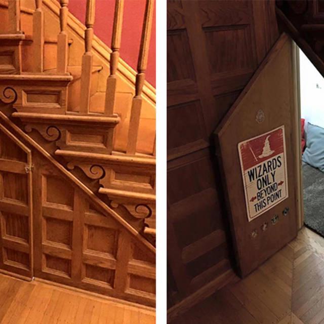 ตัวอย่าง ภาพหน้าปก:เปลี่ยนห้องใต้บันไดเก่าๆ ให้เป็นห้องสไตล์ “แฮร์รี่ พอตเตอร์”
