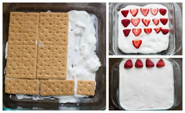 รูปภาพ:http://lifemadesweeter.com/wp-content/uploads/Strawberry-Cheesecake-Icebox-Cake-makes-an-easy-no-bake-dessert-perfect-for-sharing-with-a-crowd1-e1438002349220.jpg