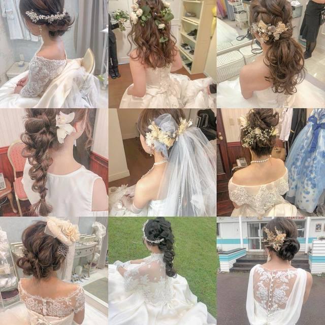 ภาพประกอบบทความ Cute Wedding Hairstyle กับ 'ทรงผมเจ้าสาวสไตล์ญี่ปุ่น' จาก IG : lico_wedding