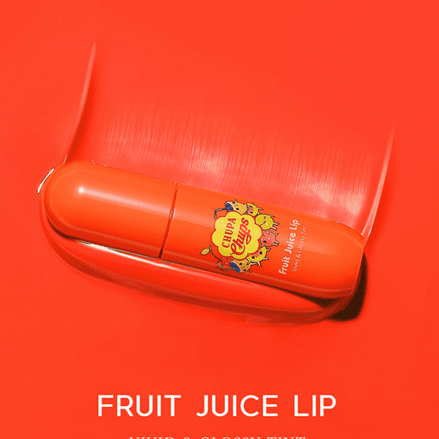 ภาพประกอบบทความ 🍉 สวยฉ่ำ แถมสดใสสุดๆ 'Chupa Chups Fruit Juice Lip' ลิปทิ้นท์ออกใหม่ 3 สี แนวผลไม้ 🍊