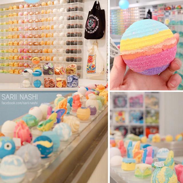 ภาพประกอบบทความ #ต้องไปเยือน ร้าน Lush แหล่ง 'Bath Bomb' สุดคิ้วท์ในฮาราจุกุ!