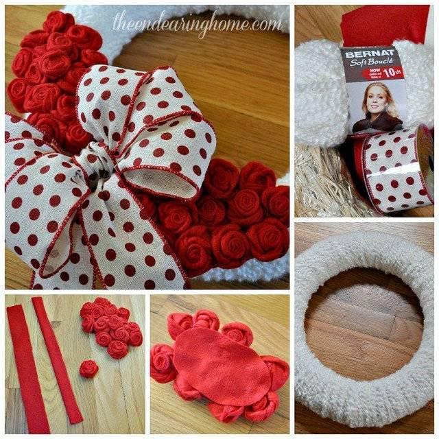 รูปภาพ:http://www.topdreamer.com/wp-content/uploads/2016/01/valentine-felt-roses-yarn-wreath-tutorial.jpg