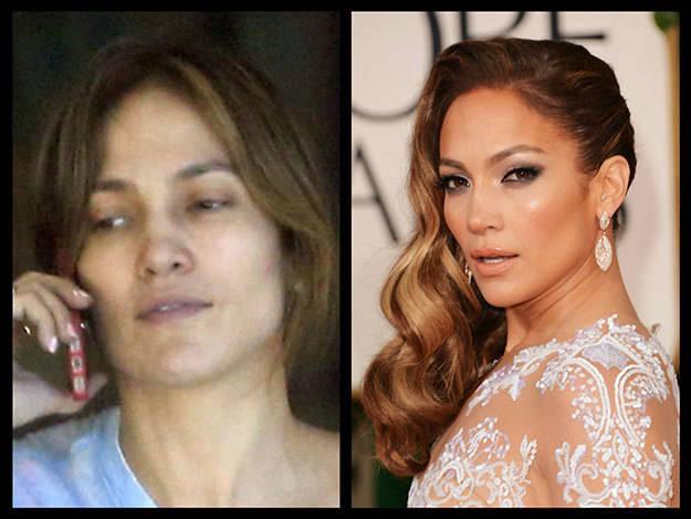รูปภาพ:http://stayglam.com/wp-content/uploads/2014/06/Jennifer-Lopez-Without-Makeup.jpg