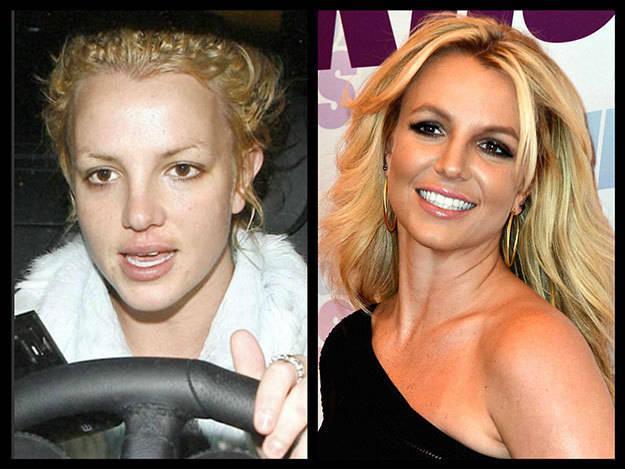รูปภาพ:http://stayglam.com/wp-content/uploads/2014/06/Britney-Spears-Without-Makeup.jpg