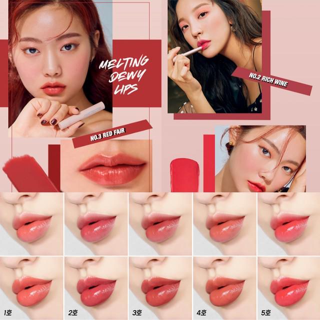 ภาพประกอบบทความ ปากฉ่ำๆ ไปเลยจ้ะแม่จ๋า 'Clio Melting Dewy Lip' ลิปออกใหม่ 5 เฉดสี เนื้อโกลว์ๆ แบบนี้ ดี๊ดีต่อใจ!