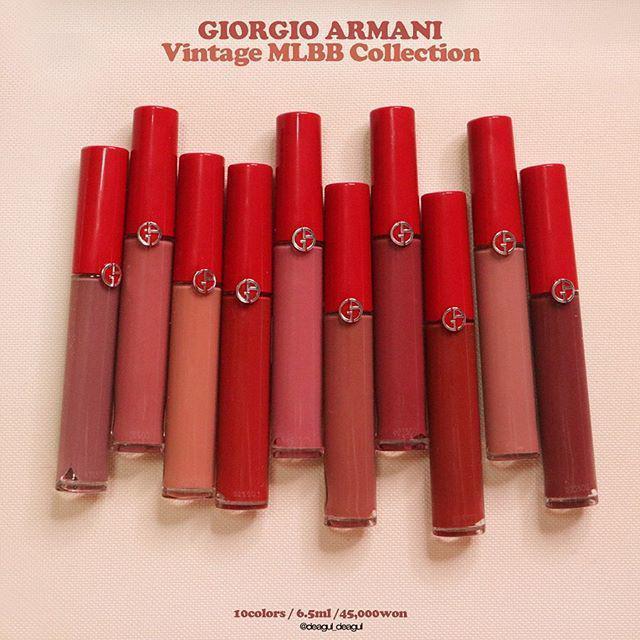 ตัวอย่าง ภาพหน้าปก:ชิคๆ เก๋ๆ ไปกับ Giorgio armany ‘Vintage mlbb collection’ 10 สี โทนน้ำตาล - ชมพูตุ่นๆ งานดีที่ควรตำ