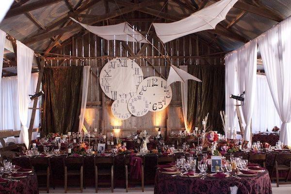 รูปภาพ:http://www.deerpearlflowers.com/wp-content/uploads/2015/05/Victorian-Steampunk-wedding-decor-idea.jpg