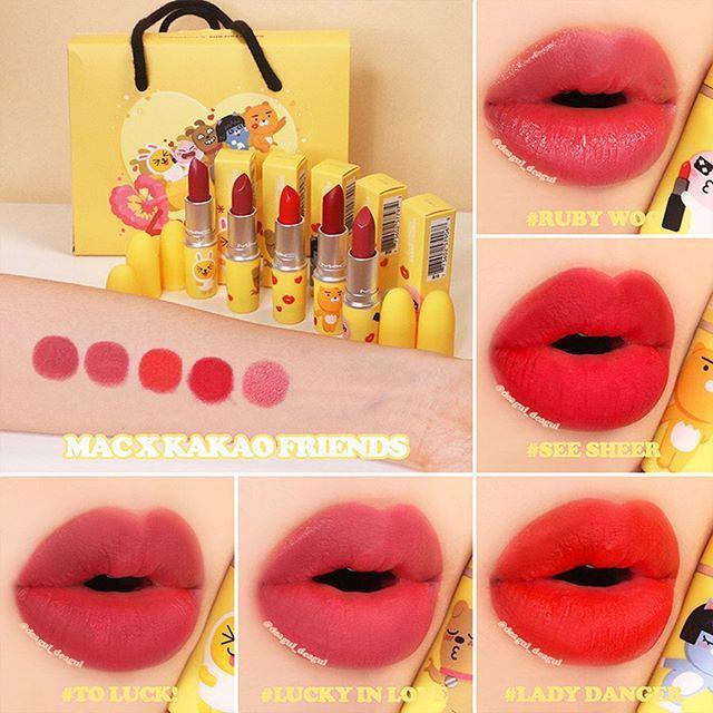 ภาพประกอบบทความ แพ็กเกจน่ารักสดใส คว้าใจไปเต็มๆ 'M.A.C x KAKAO FRIENDS Love Lips Collection' วาเลนไทน์นี้อยากได้จังเลย!