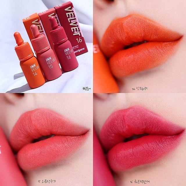 ภาพประกอบบทความ สีสวยมาก! ส่อง 'Peripera Ink Velvet' สีใหม่ล่าสุด 3 เฉดสี สวยสดใส รับรองว่าโดนใจสายเกาอย่างแน่นอน!