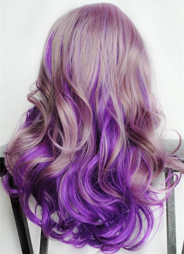 รูปภาพ:http://blog.vpfashion.com/wp-content/uploads/2015/05/Purple-ombre-hair-color-with-golden-brown-amazing-hair-color.jpg