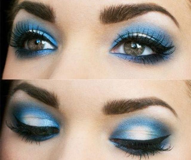 รูปภาพ:http://trends-style.com/wp-content/uploads/2013/11/Blue-smokey-eyes-with-silver-hilighting.jpg