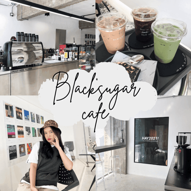 ภาพประกอบบทความ Blacksugar Cafe BKK คาเฟ่สไตล์เกาหลีสุดชิค ที่เหมือนได้ไปทั้งคาเฟ่ และแกลเลอรี🌈