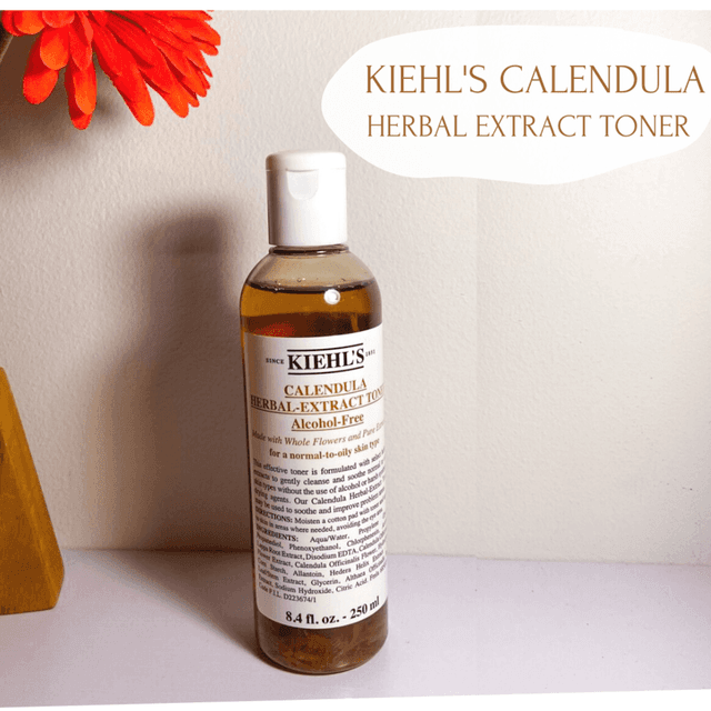 ภาพประกอบบทความ ปลอบประโลมผิวขั้นสุดด้วย Kiehl's Calendula Herbal Extract Toner Alcohol-Free