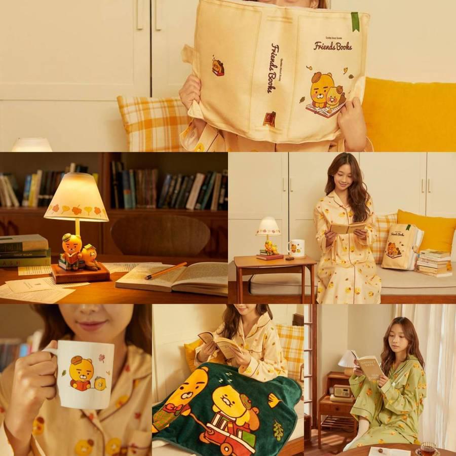 ภาพประกอบบทความ ลมหนาวใกล้มาแล้ว 🍂 ส่องคอลเลกชัน " Friends Bookstore " ของใช้อบอุ่นน่ารักรับ Autumn จาก Kakao Friends 🍁