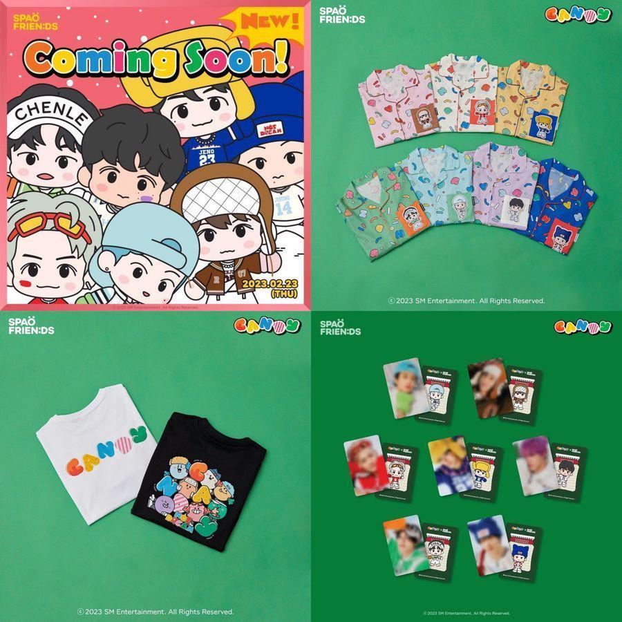 ภาพประกอบบทความ ส่อง! ชุดนอนน่ารักสดใส ในคอลเลกชัน SPAO X NCT DREAM ' Candy ' Collection