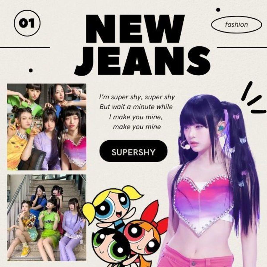 ตัวอย่าง ภาพหน้าปก:แฟชั่น New Jeans พาส่องความน่ารักของน้องนิวจีนส์ในคัมแบ็กใหม่ กับมินิอัลบั้ม Get Up
