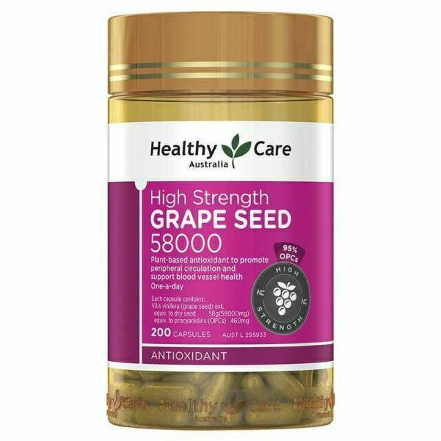 รูปภาพ:Healthy Care Grape Seed 58000mg