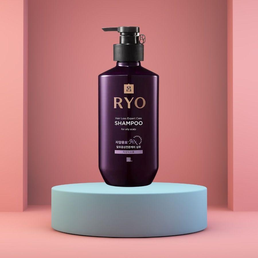 รูปภาพ:Ryo Shampoo Hair Loss Care Oily Scalp สูตรสีม่วง