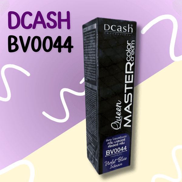 รูปภาพ:ย้อมผม สีม่วง แบรนด์ DCASH  BV0044 Violet Blue Intense Color