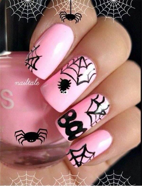 รูปภาพ:http://ideastand.com/wp-content/uploads/2016/01/pink-and-black-nail-art-designs/25-pink-and-black-nail-art-designs.jpg