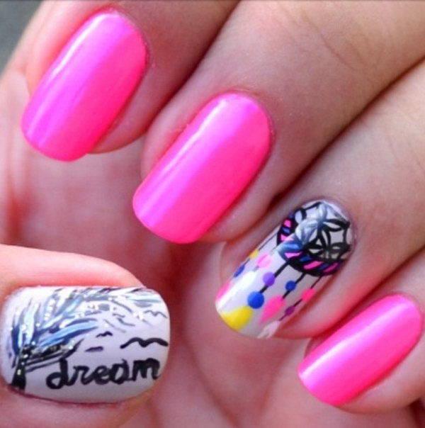 รูปภาพ:http://ideastand.com/wp-content/uploads/2015/07/dream-catcher-nail-designs/9-dream-catcher-nail-designs.jpg