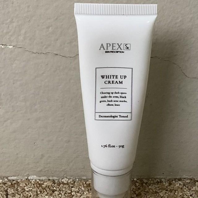 ตัวอย่าง ภาพหน้าปก:Review ครีม Apex Skinprescription (ApexSX) White up cream ช่วยผิวที่ด้าน ดำคล้ำจากการกดทับ เสียดสี